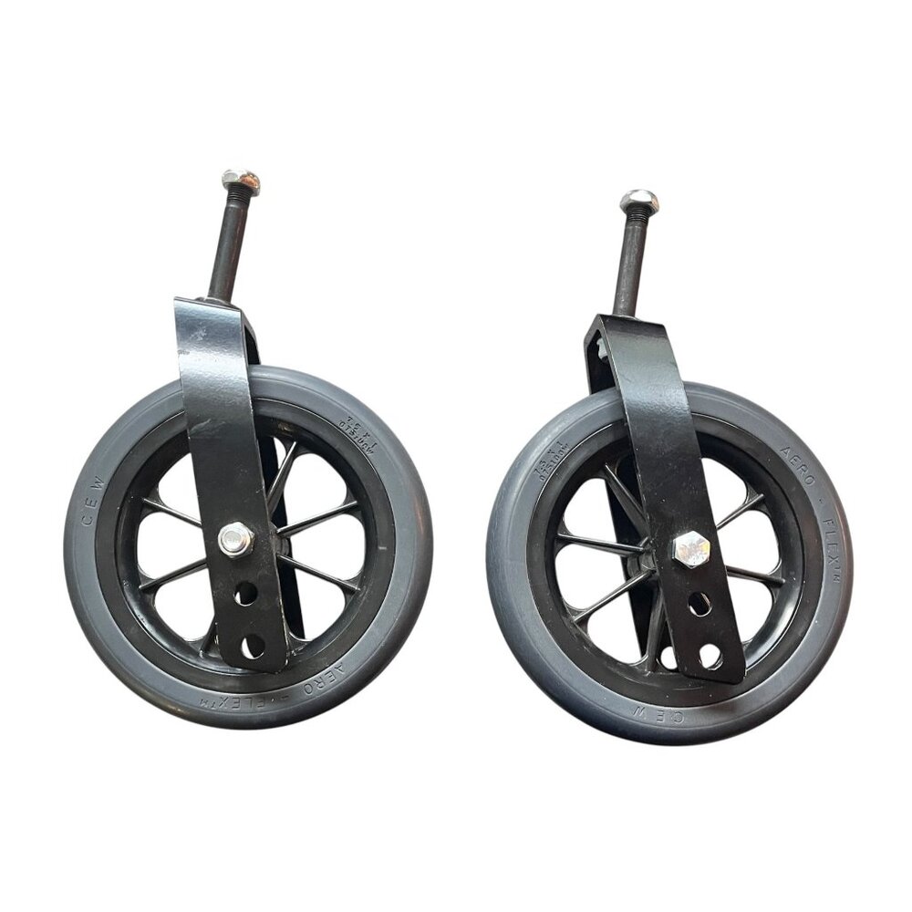 Invacare Wheelchair 8" Caster, Stem And Fork Assembly Fits Most Models 1 Pair